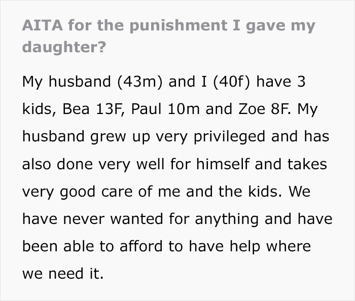 Mother "Saw Red" After She Heard How Her Daughter Talks With Her Nanny, Comes Up With Punishment That MIL Is Not Happy About Mother "Saw Red" After She Heard How Her Daughter Talks With Her Nanny, Comes Up With Punishment That MIL Is Not Happy About