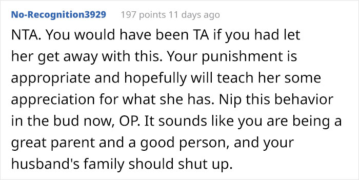 Mother "Saw Red" After She Heard How Her Daughter Talks With Her Nanny, Comes Up With Punishment That MIL Is Not Happy About Mother "Saw Red" After She Heard How Her Daughter Talks With Her Nanny, Comes Up With Punishment That MIL Is Not Happy About