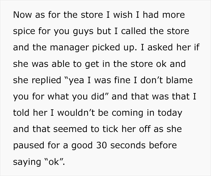 “Do Not Tell Anyone About Last Night”: Manager Won’t Pick Up Her Phone So Gas Station Employee Leaves The Store Unlocked Because Nobody Showed Up To Relieve Them “Do Not Tell Anyone About Last Night”: Manager Won’t Pick Up Her Phone So Gas Station Employee Leaves The Store Unlocked Because Nobody Showed Up To Relieve Them