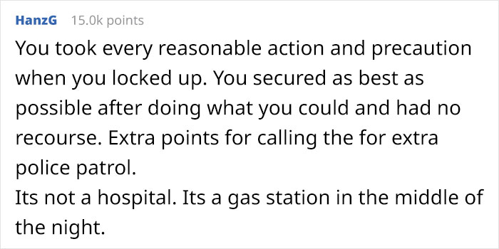 “Do Not Tell Anyone About Last Night”: Manager Won’t Pick Up Her Phone So Gas Station Employee Leaves The Store Unlocked Because Nobody Showed Up To Relieve Them “Do Not Tell Anyone About Last Night”: Manager Won’t Pick Up Her Phone So Gas Station Employee Leaves The Store Unlocked Because Nobody Showed Up To Relieve Them