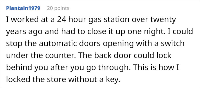 “Do Not Tell Anyone About Last Night”: Manager Won’t Pick Up Her Phone So Gas Station Employee Leaves The Store Unlocked Because Nobody Showed Up To Relieve Them “Do Not Tell Anyone About Last Night”: Manager Won’t Pick Up Her Phone So Gas Station Employee Leaves The Store Unlocked Because Nobody Showed Up To Relieve Them