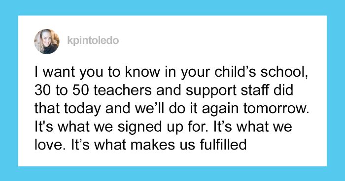 Teacher Explains What Educators Really Do In A Day That Often Goes Unnoticed