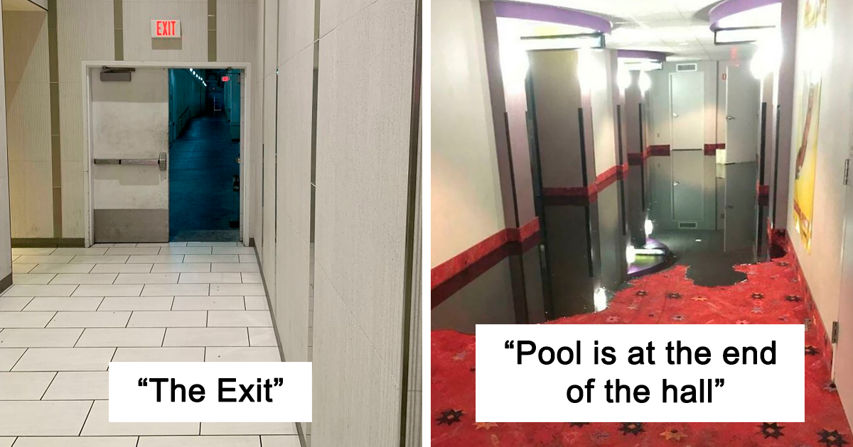 30 Photos Of NightmareInducing Corridors Bored Panda