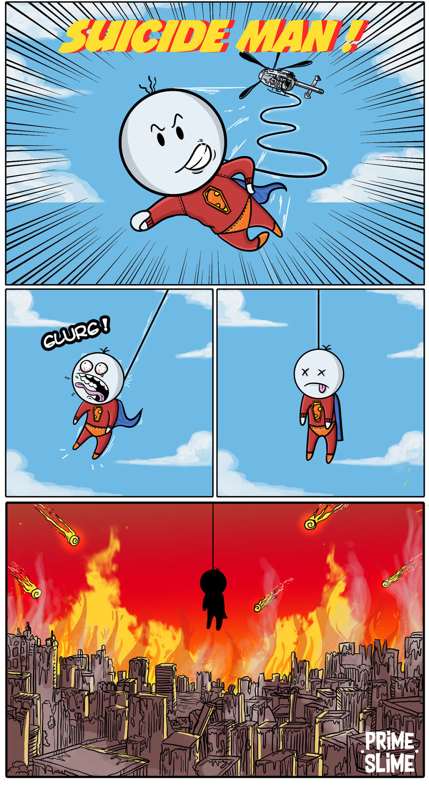 French Artist Makes Dark Comics With Unexpected Endings (25 Comics)