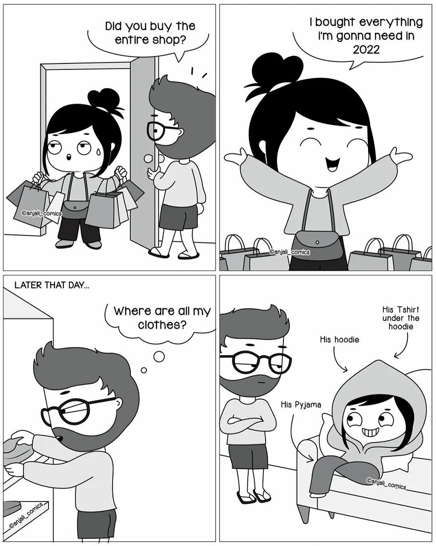 Very Funny Comics By An Artist About Life Together