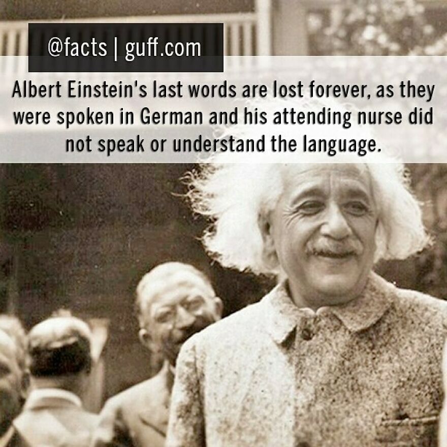 #facts #history #alberteinstein #genius #lastwords #famouslastwords