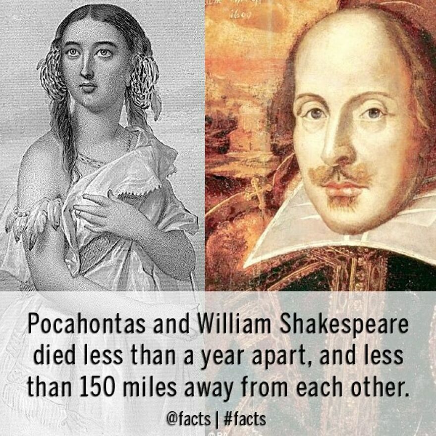 #facts #pocahontas #shakespeare #death #history