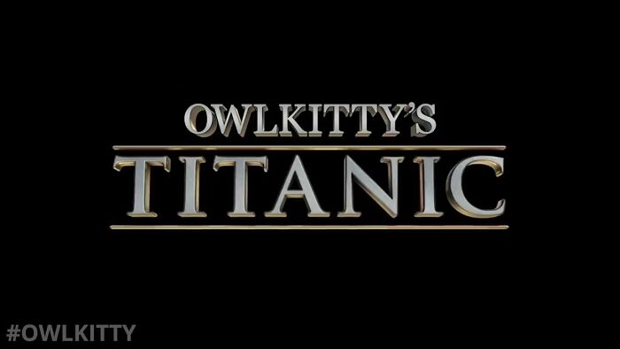 En esta versión mejorada de Titanic hay un gato, y el resultado es divertidísimo