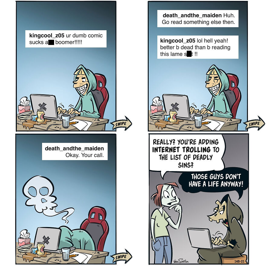 Comics About A Girl In Her Afterlife By Jorgen Van Santen (New Pics)