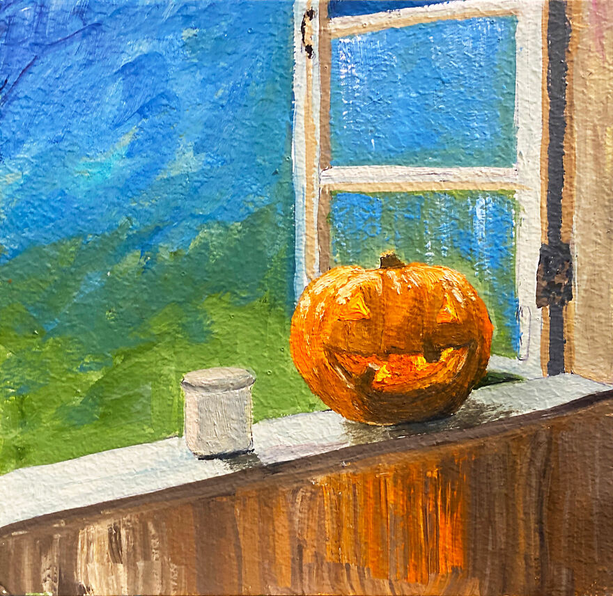 After 50 Years From A Boring Banker To A Happy Artist - 4. I Enjoy Painting