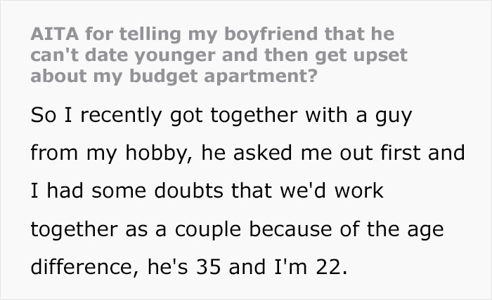 22 Y.O. Woman Lashes Out At Her 35 Y.O. Boyfriend For Getting Upset About Her Budget Apartment