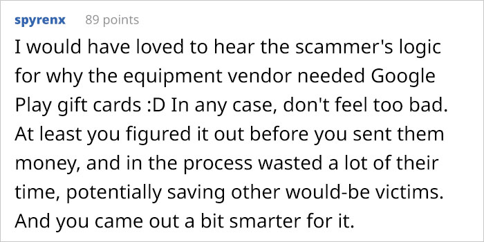 Person Fails To See Red Flags That They Are Being Scammed For $2.2k With Fake Employment Scam Person Fails To See Red Flags That They Are Being Scammed For $2.2k With Fake Employment Scam