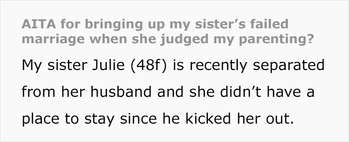 Dad Brings Up Sister’s Affair After She Tried To Convince His 11-Year-Old Daughter That She Shouldn’t Keep Pads In The Bathroom Dad Brings Up Sister’s Affair After She Tried To Convince His 11-Year-Old Daughter That She Shouldn’t Keep Pads In The Bathroom
