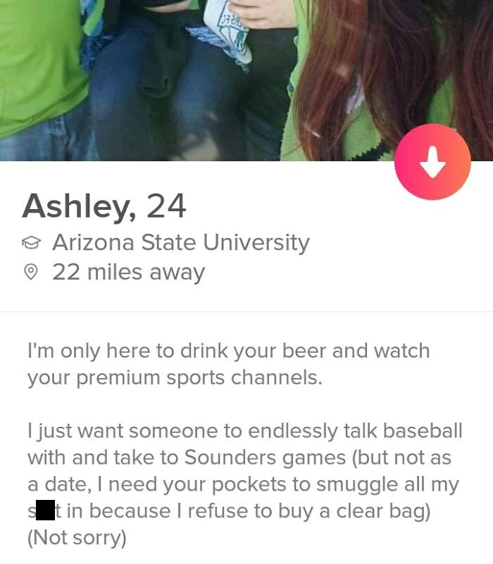 Give Me Your Free Beer, Also You're Not My Date On This Dating App