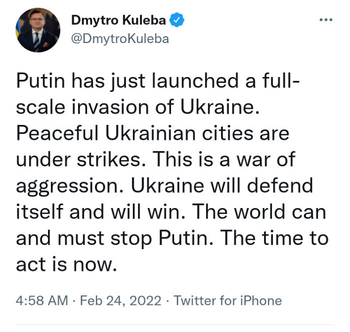 Dmytro Kuleba On Twitter