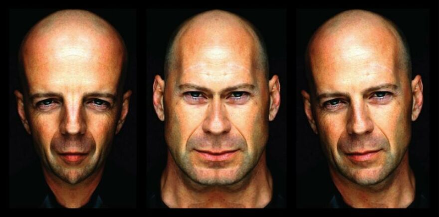 I Created Mirror Images Of Some Famous People