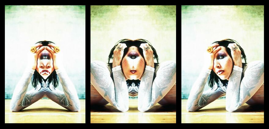 I Created Mirror Images Of Some Famous People