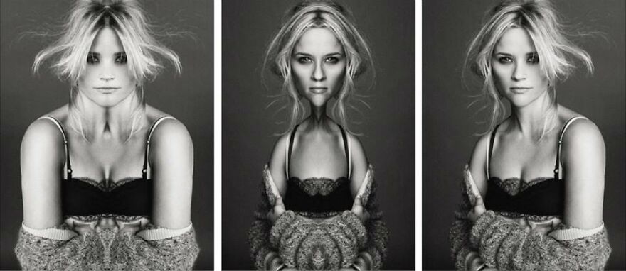 I Created Mirror Images Of Some Famous People