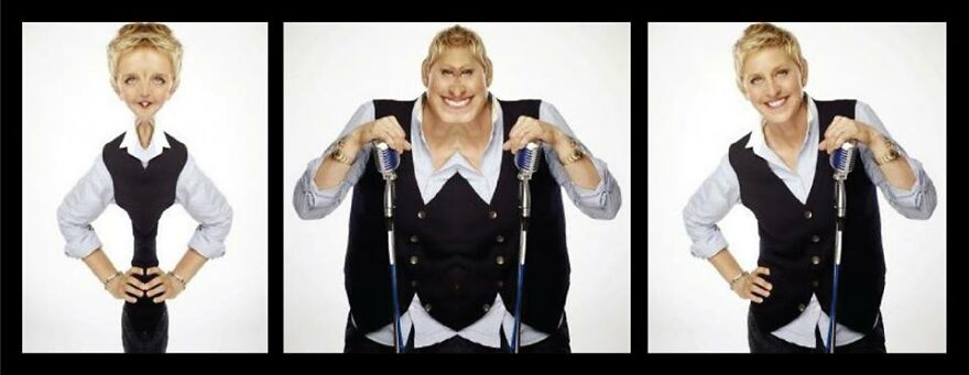 I Created Mirror Images Of Some Famous People