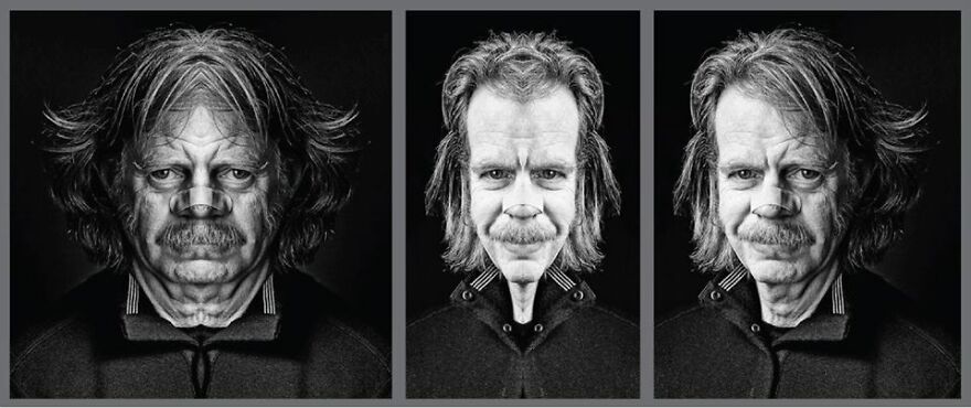 I Created Mirror Images Of Some Famous People