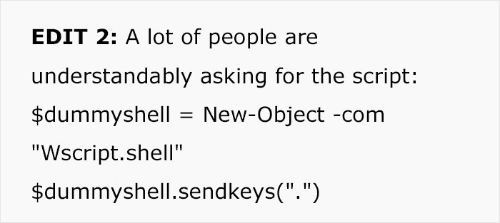Boss Says "You Can't Continue Working From Home Because You Go Idle In Chat Too Often", Employee Maliciously Complies