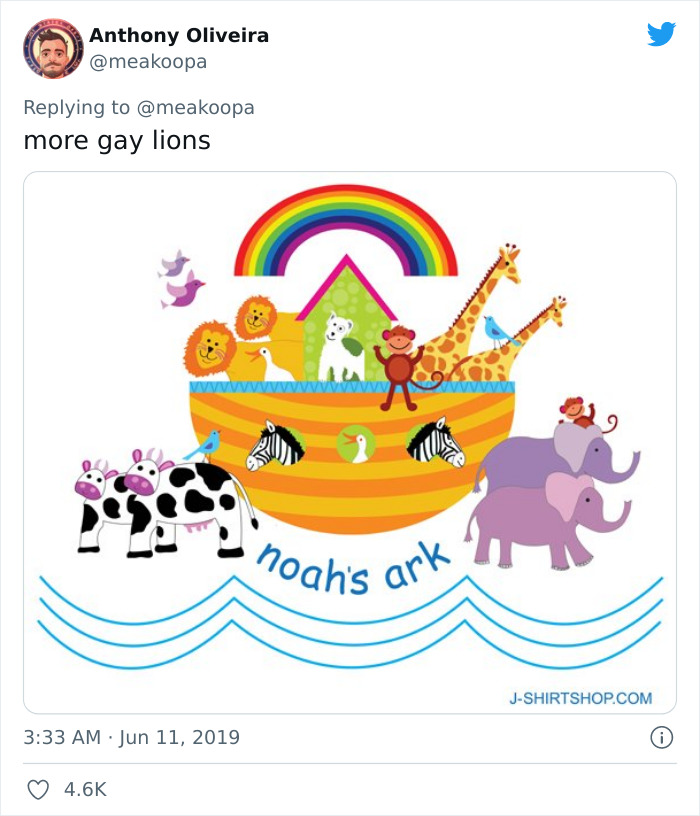 “The Error Is Systemic To The Genre, It Seems”: Writer Reveals How Noah’s Ark Illustrations Frequently Have Gay Pairs Of Animals 