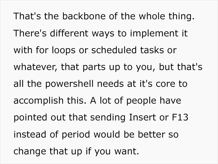 Boss Says "You Can't Continue Working From Home Because You Go Idle In Chat Too Often", Employee Maliciously Complies