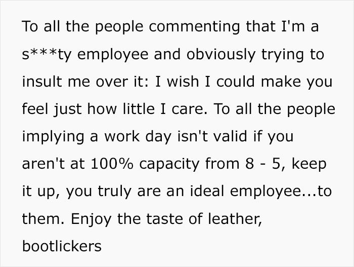 Boss Says "You Can't Continue Working From Home Because You Go Idle In Chat Too Often", Employee Maliciously Complies