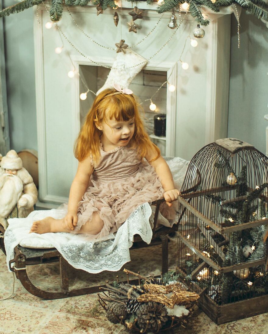 We Adopted A Girl With Down Syndrome A Year Ago, I Love To Photograph Her In Costumes That I Designed (39 Pics)