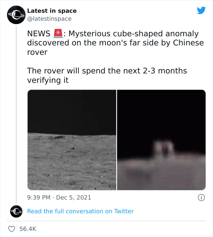 Mysterious Cube Shaped Object…?