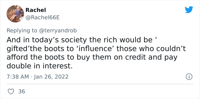 "The Reason That The Rich Were So Rich": Someone Tells A Story About "Boots" To Show How Expensive It Is To Be Poor "The Reason That The Rich Were So Rich": Someone Tells A Story About "Boots" To Show How Expensive It Is To Be Poor