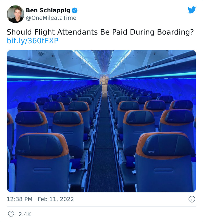 "Should Workers Be Paid While Doing Work?": Flight Attendants In The US Not Getting Paid Until The Plane Door Closes Sparks Debate Online