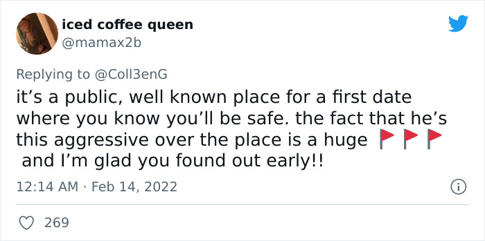 Woman Goes Viral On Twitter For Showing A Dramatic Message A Guy Sent Her When She Suggested To Meet At Starbucks For Their First Date Woman Goes Viral On Twitter For Showing A Dramatic Message A Guy Sent Her When She Suggested To Meet At Starbucks For Their First Date