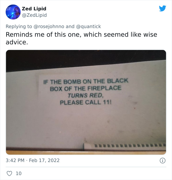 24 Priceless Caution Signs These Folks On Twitter Came Across In Hotel Rooms And Airbnbs