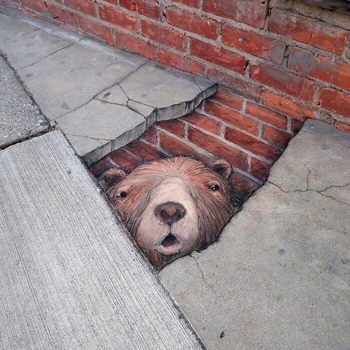This Artist Continues To Brighten Up The Streets Of His City With His Adorable Chalk Art (130 New Pics)
