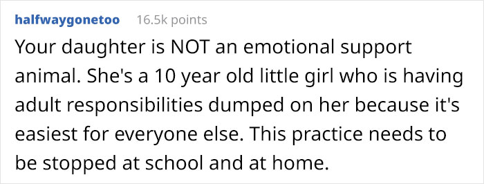 10 Y.O. Doesn’t Want To Be The Carer Of Her Special Needs Classmate During A School Trip But The Classmate’s Mom Doesn’t Care