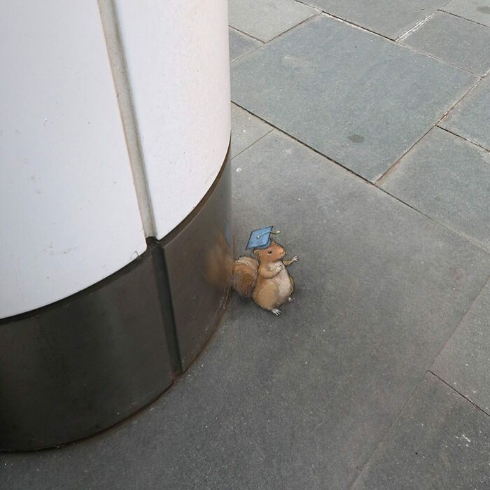 This Artist Continues To Brighten Up The Streets Of His City With His Adorable Chalk Art (130 New Pics)