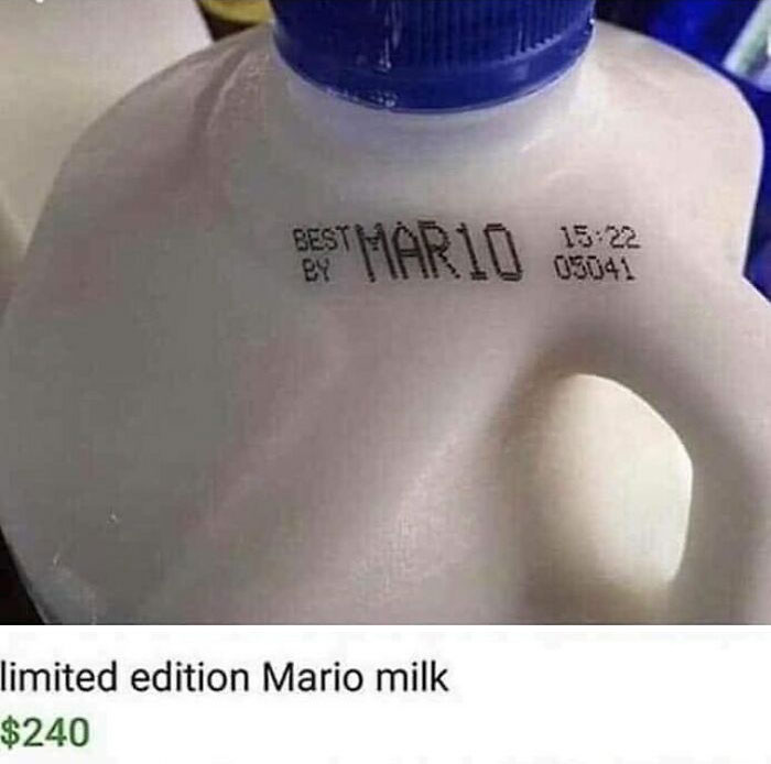 Get Your Limited Edition Mario Milk Before It Expires!