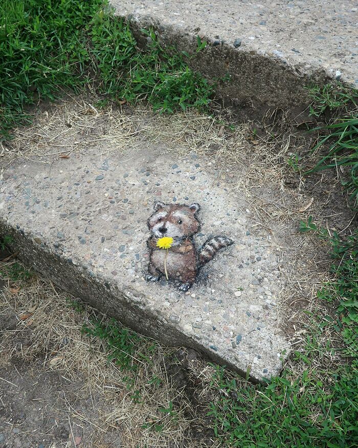 This Artist Continues To Brighten Up The Streets Of His City With His Adorable Chalk Art (130 New Pics)