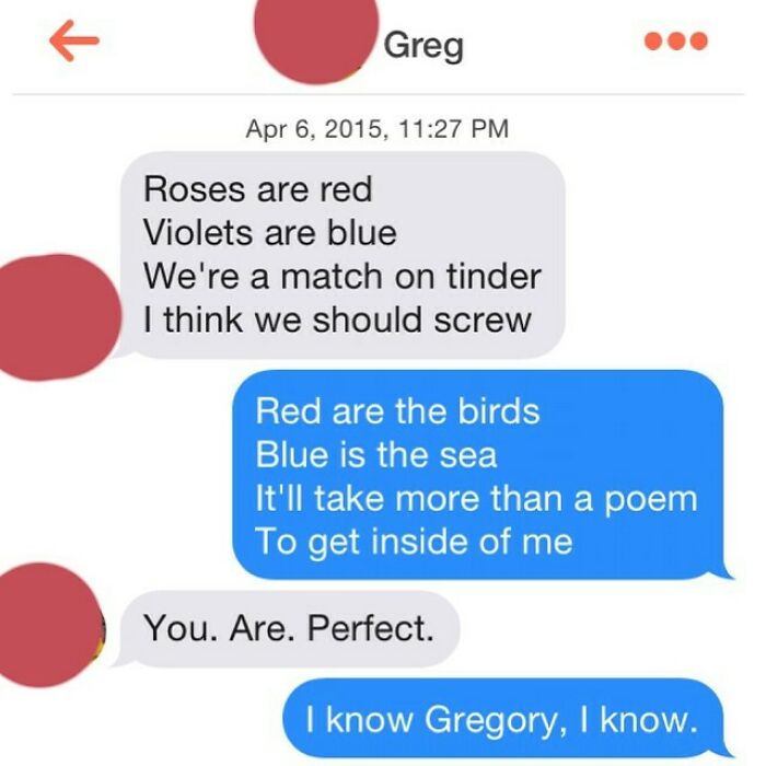 Messages tinder How to