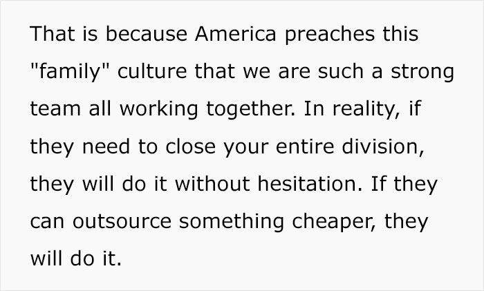 “You Are Not ‘Family’ To Your Company”: Online Users Discuss Whether You Should Put Your Job’s Needs Before Your Own “You Are Not ‘Family’ To Your Company”: Online Users Discuss Whether You Should Put Your Job’s Needs Before Your Own