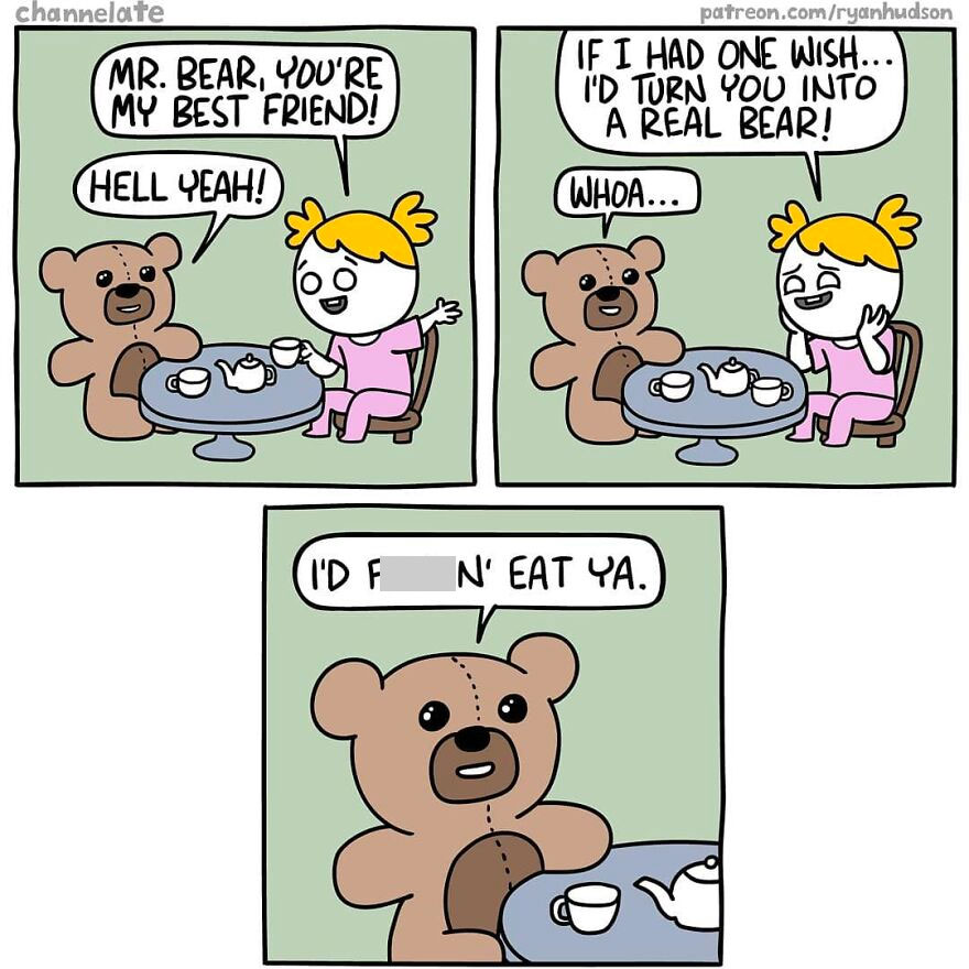 43 Hilarious New Ryan Hudson Comics That Draw The Secret And Dark Side Of Things