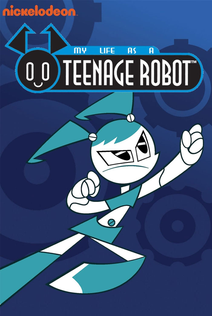 Poster for "My Life As A Teenage Robot" featuring Jenny Wakeman
