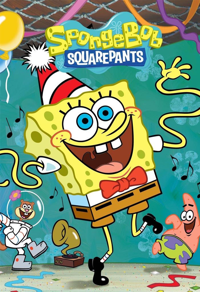 Poster for "SpongeBob SquarePants" featuring SpongeBob
