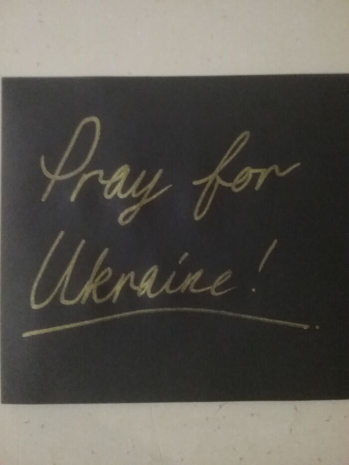 Pray For Ukraine.