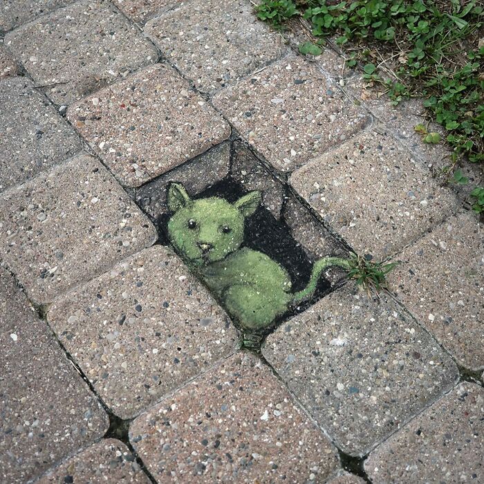 This Artist Continues To Brighten Up The Streets Of His City With His Adorable Chalk Art (130 New Pics)