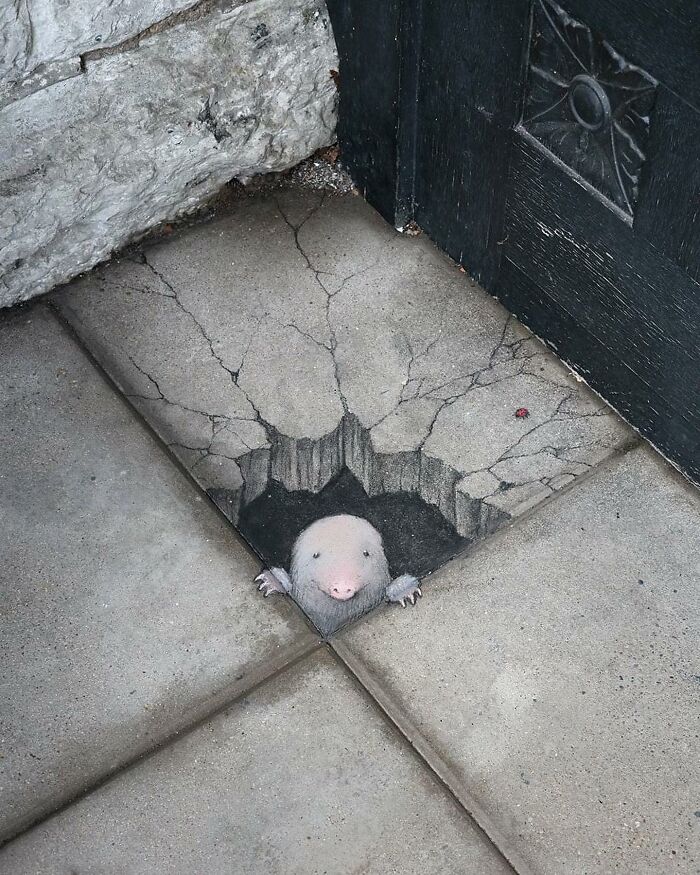 This Artist Continues To Brighten Up The Streets Of His City With His Adorable Chalk Art (130 New Pics)