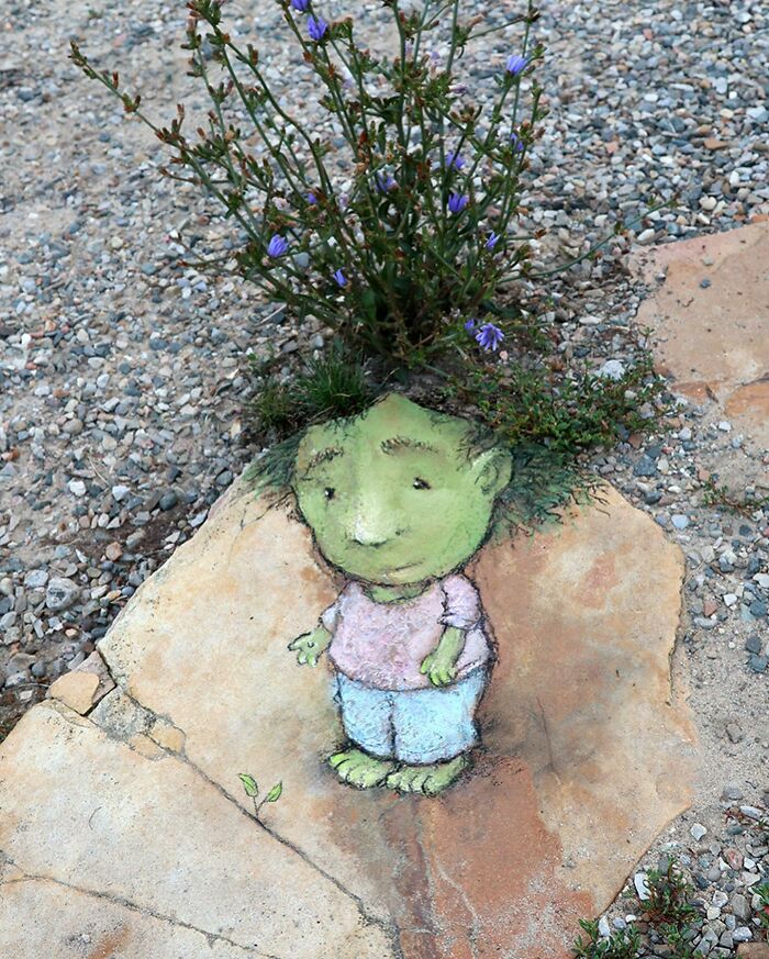 This Artist Continues To Brighten Up The Streets Of His City With His Adorable Chalk Art (130 New Pics)