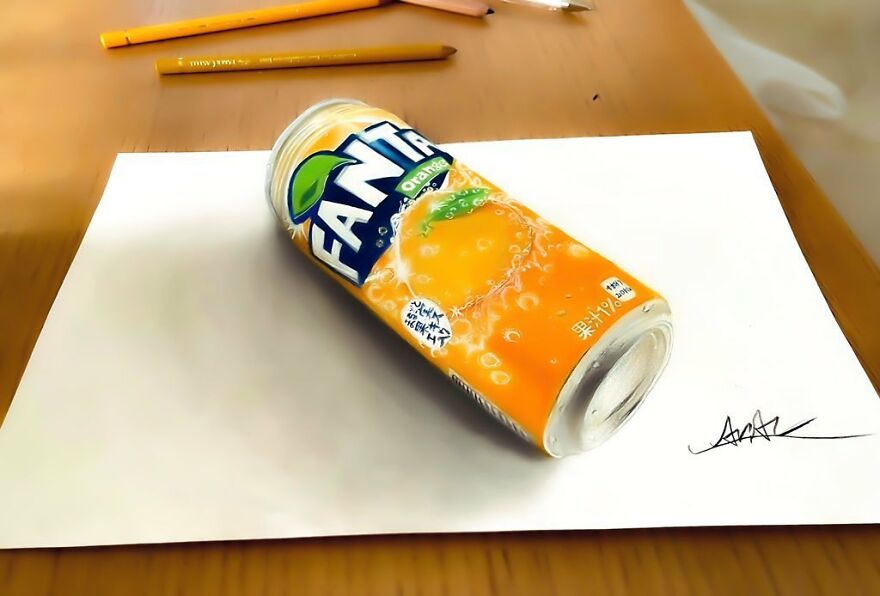 Japanese Artist Impresses With His 3D Drawings Using Only Colored Pencils (34 Pics)