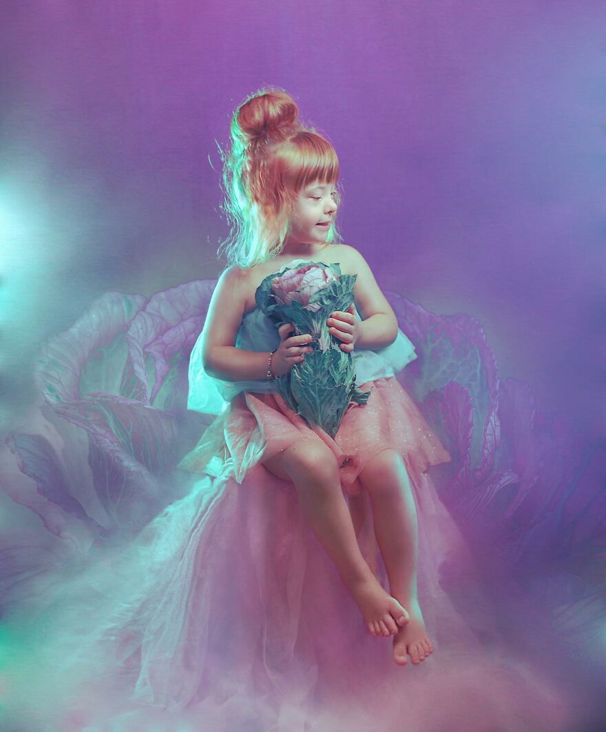 We Adopted A Girl With Down Syndrome A Year Ago, I Love To Photograph Her In Costumes That I Designed (39 Pics)